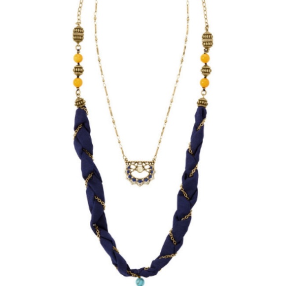 Golden Lotus Two-Row Convertible Necklaced - Picture 2 of 5